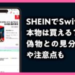 SHEIN　Switch2　偽物　見分け方